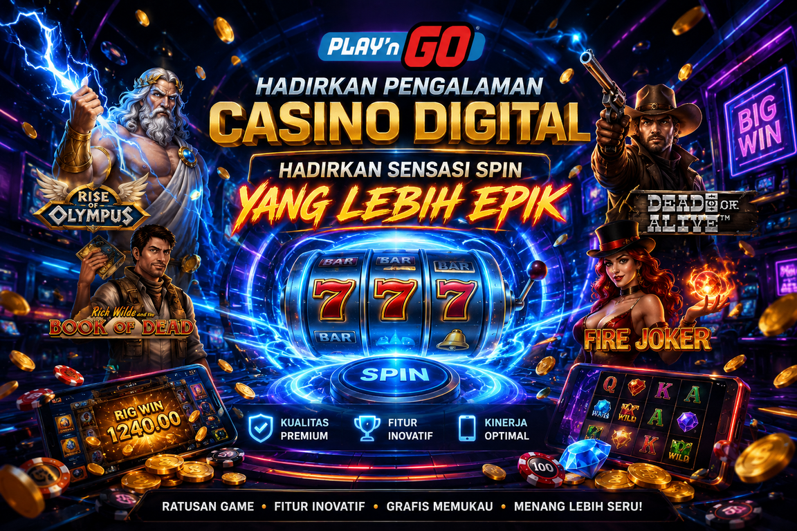 Play’n GO Hadirkan Pengalaman Casino Digital Hadirkan Sensasi Spin yang Lebih Epik